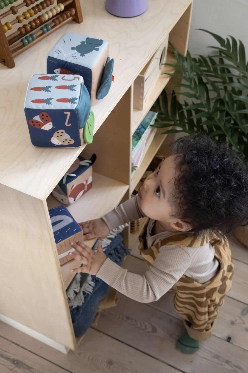 Sebra Blocs de tissu pour bébé 4 pcs.