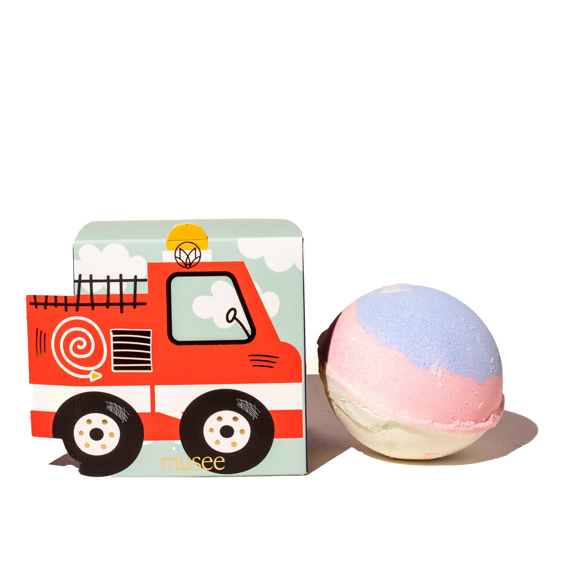 Musee fire engine bath bomb