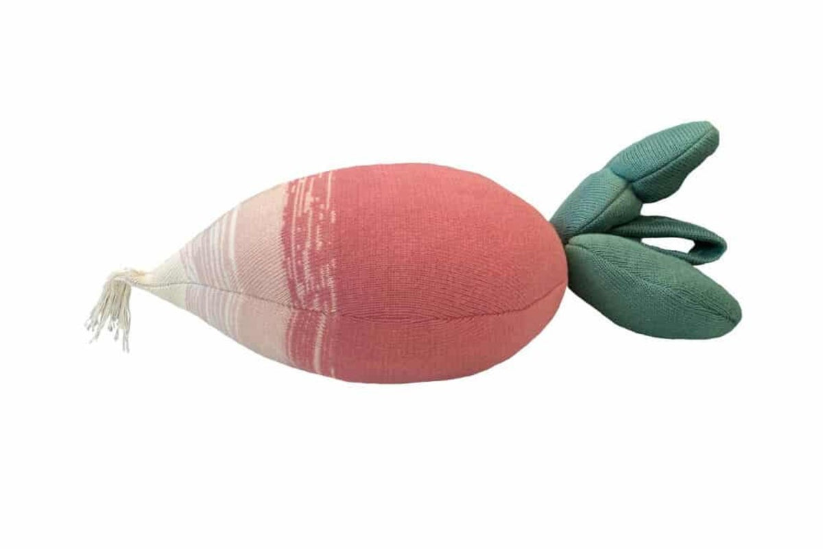 Lorena Canals Coussin tricoté Ramona the Radish