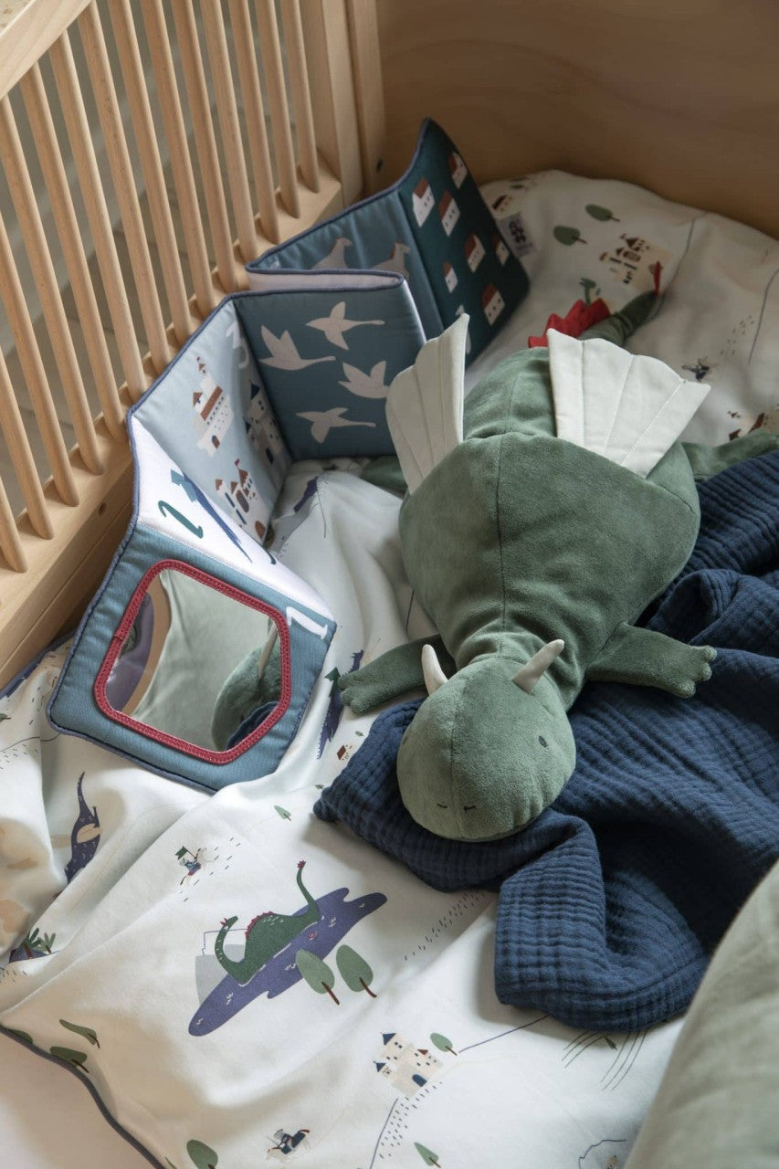 Sebra linge de lit, bébé, imprimé Dragon Tales