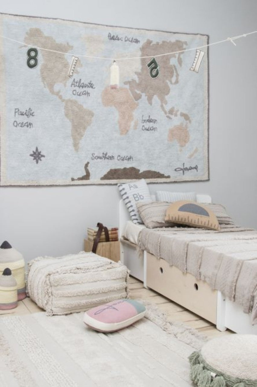 Lorena Canals Teppich Vintage Map