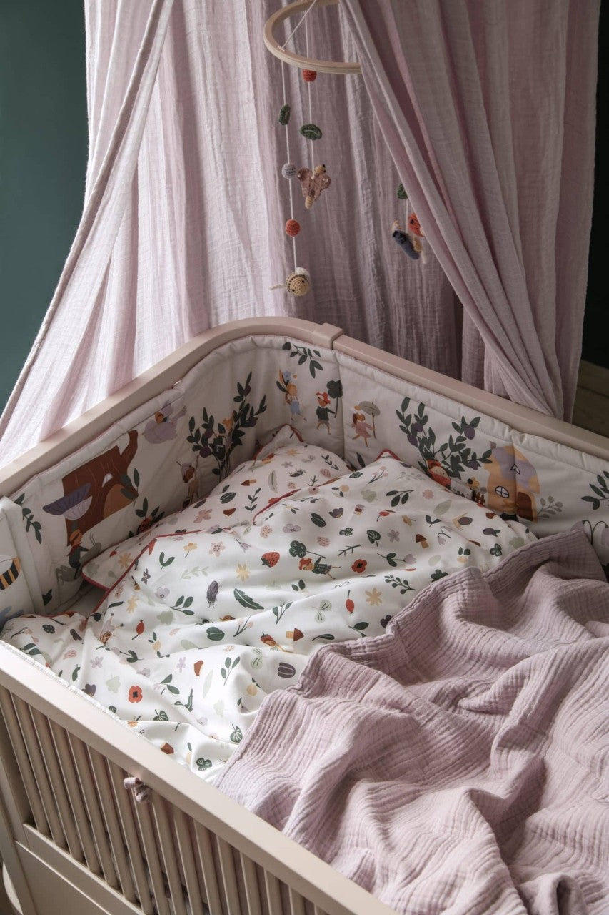 Sebra bedding, baby, print Pixie Land