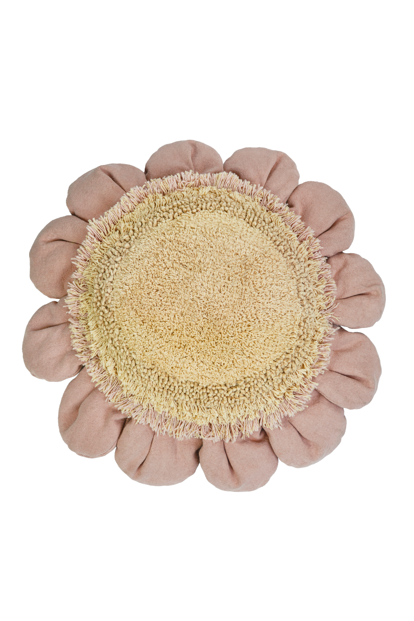 Lorena Canals Coussin d'assise Pink Daisy