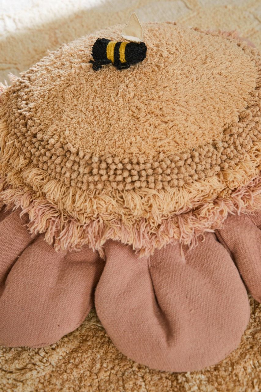 Lorena Canals Coussin d'assise Pink Daisy