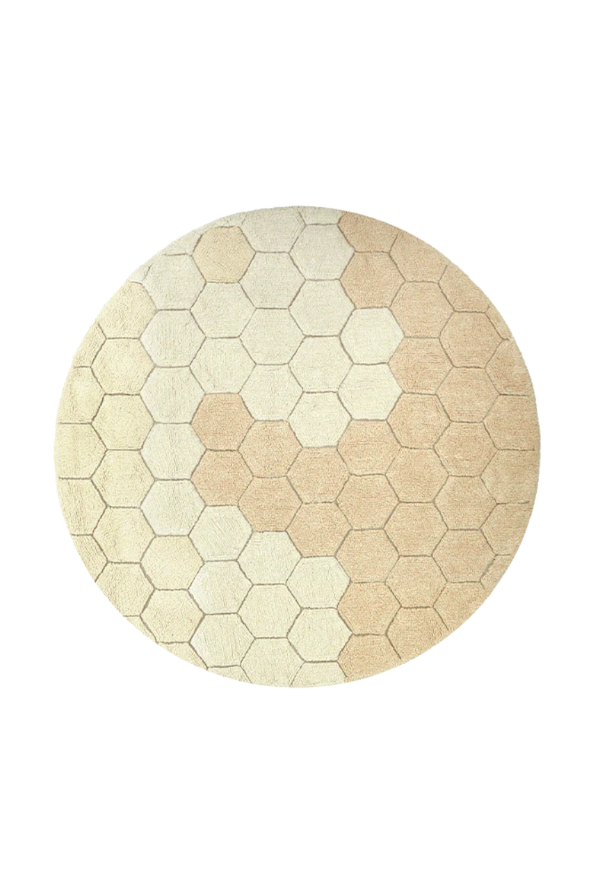 Lorena Canals Honeycomb round rug