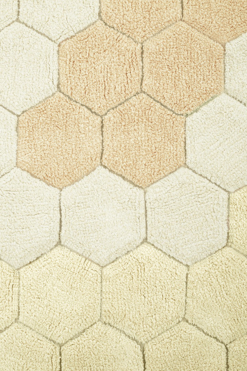 Lorena Canals Tapis rond Honeycomb