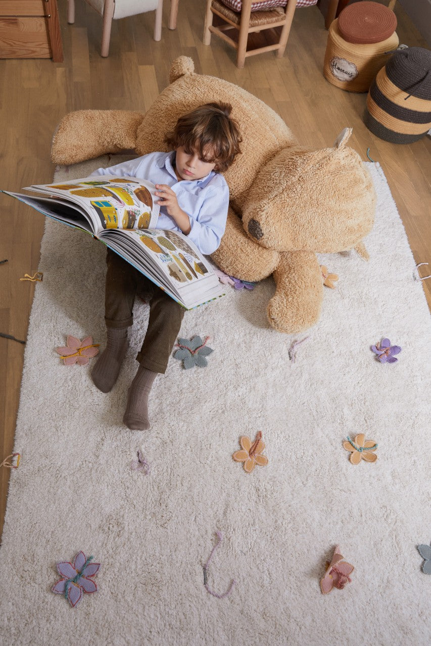 Lorena Canals Pouf Sleepy Bear (Ours dormant)