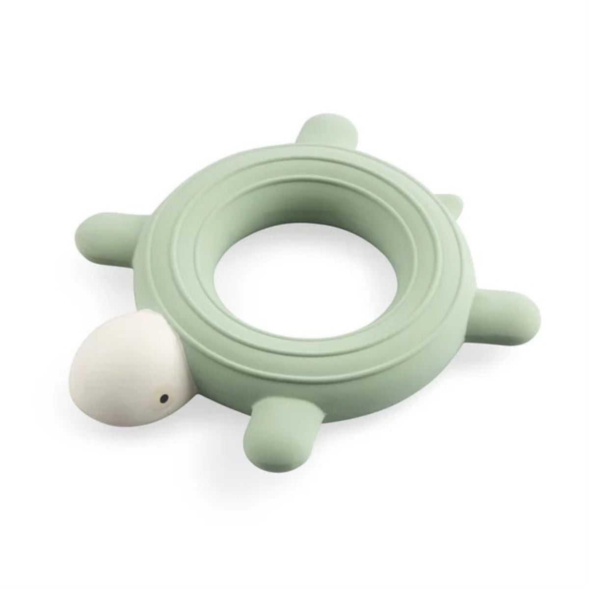 Sebra bath toy, turtle Dusty Green