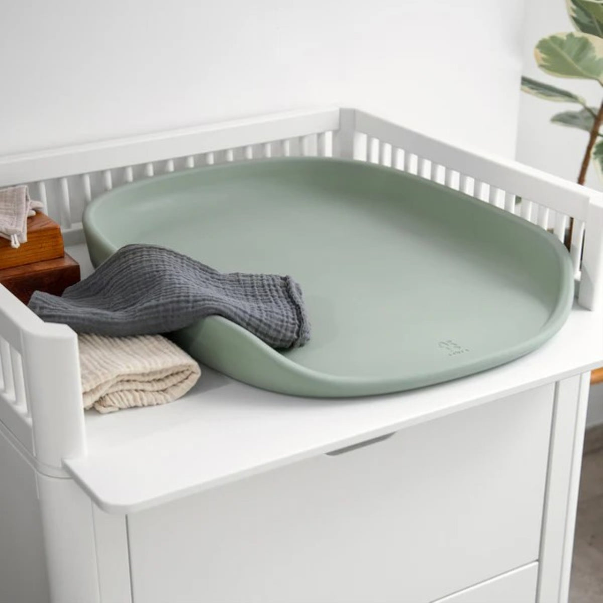 Sebra Matelas à langer Seagrass Green