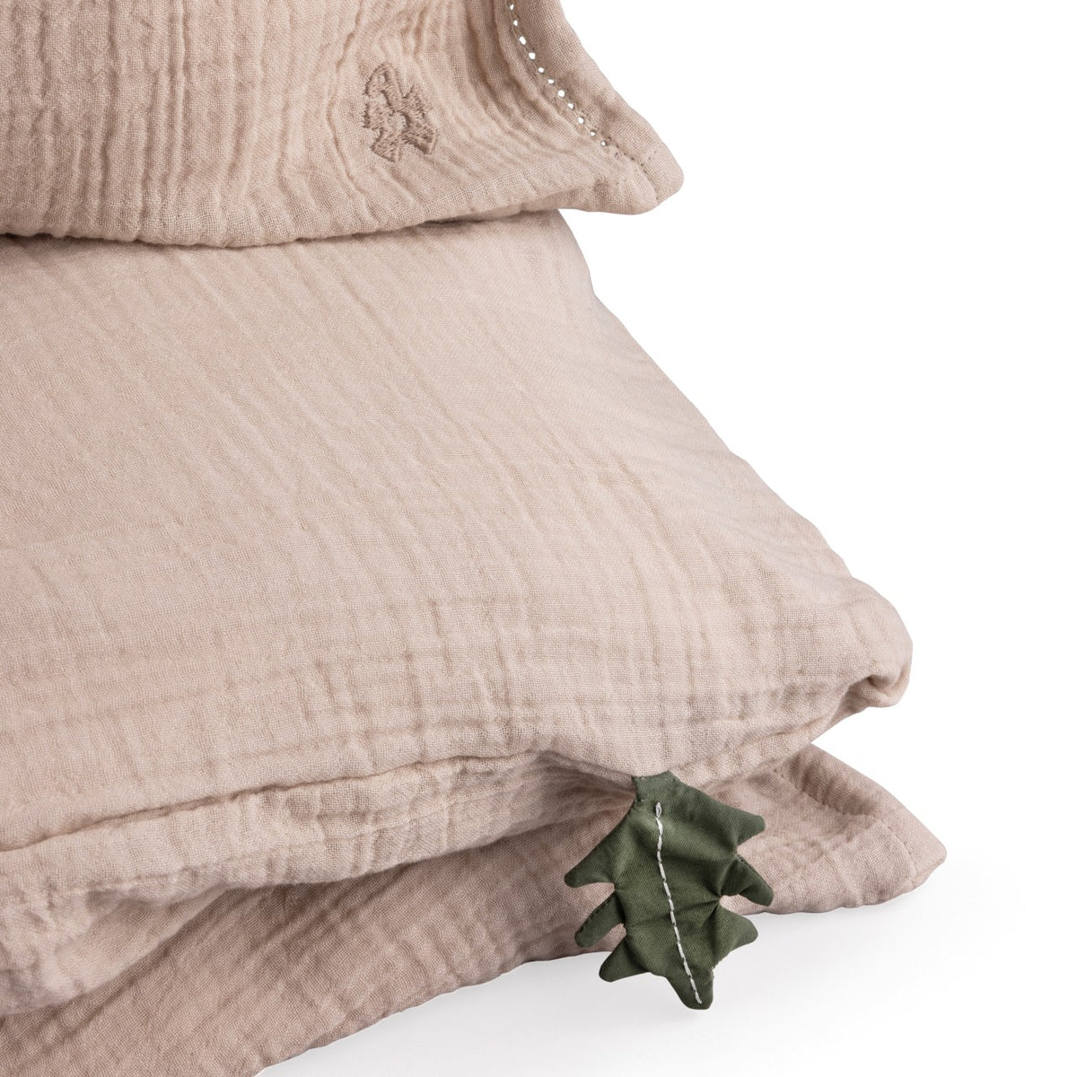 Sebra Parure de lit Mousseline, Junior Seabreeze Beige