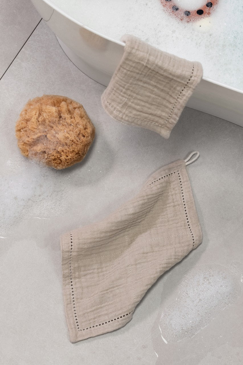 Set di 3 flanelle Sebra Seabreeze Beige