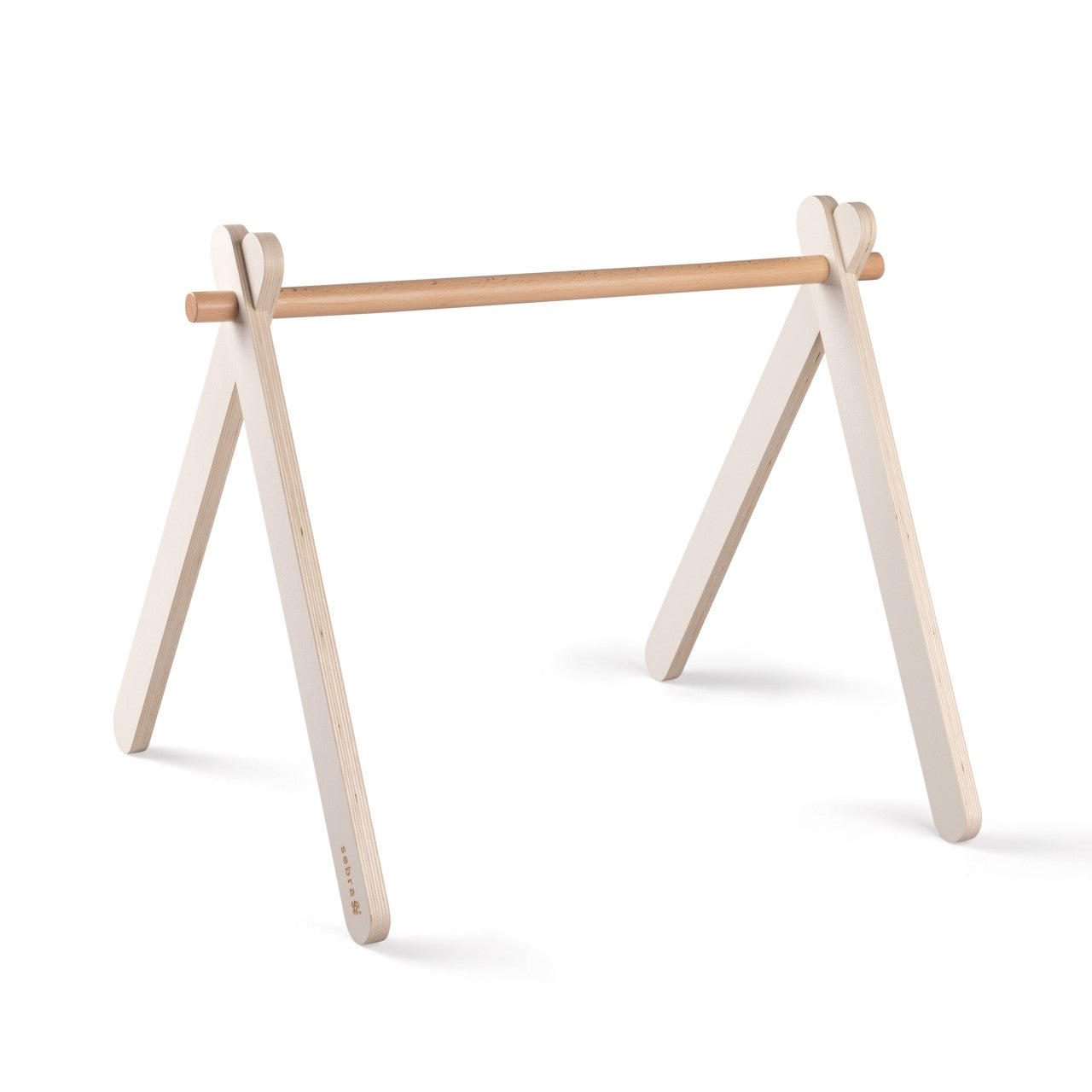 Cavalletto per attività per bambini in legno Sebra