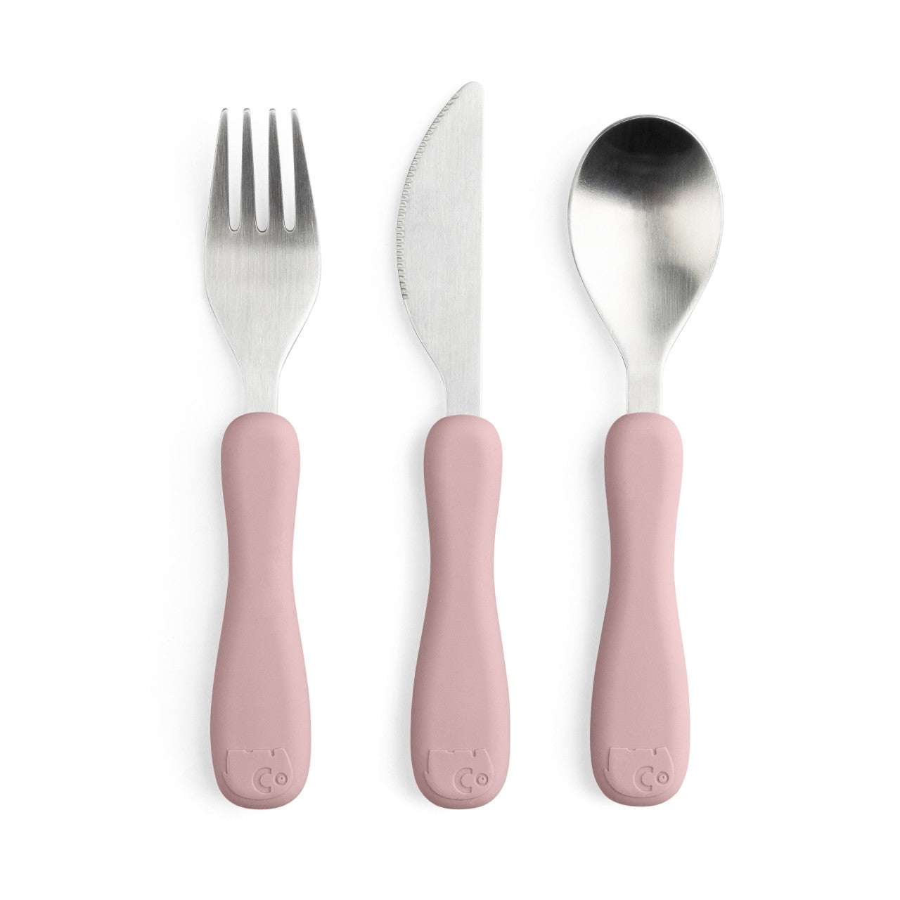 Sebra Silikon-Besteck 3-tlg Vintage Rose
