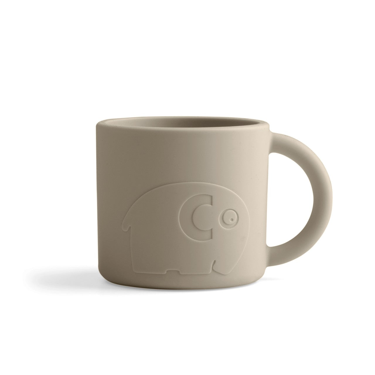 Sebra Tasse en silicone Eléphant Jetty Beige