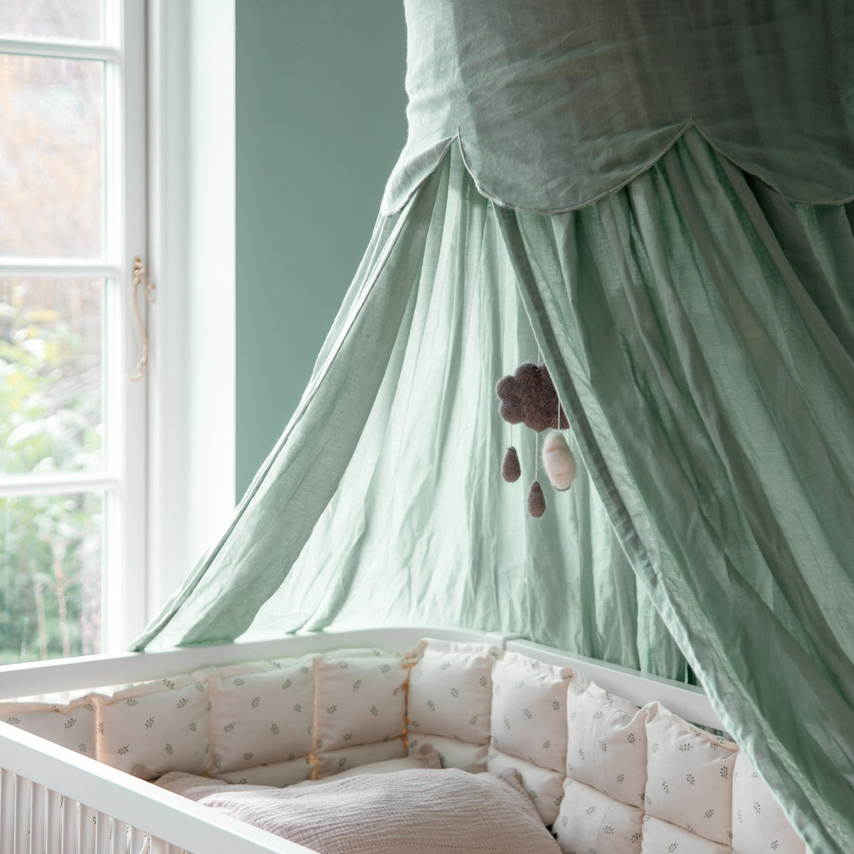 Sebra canopy Cloud Dusty Green