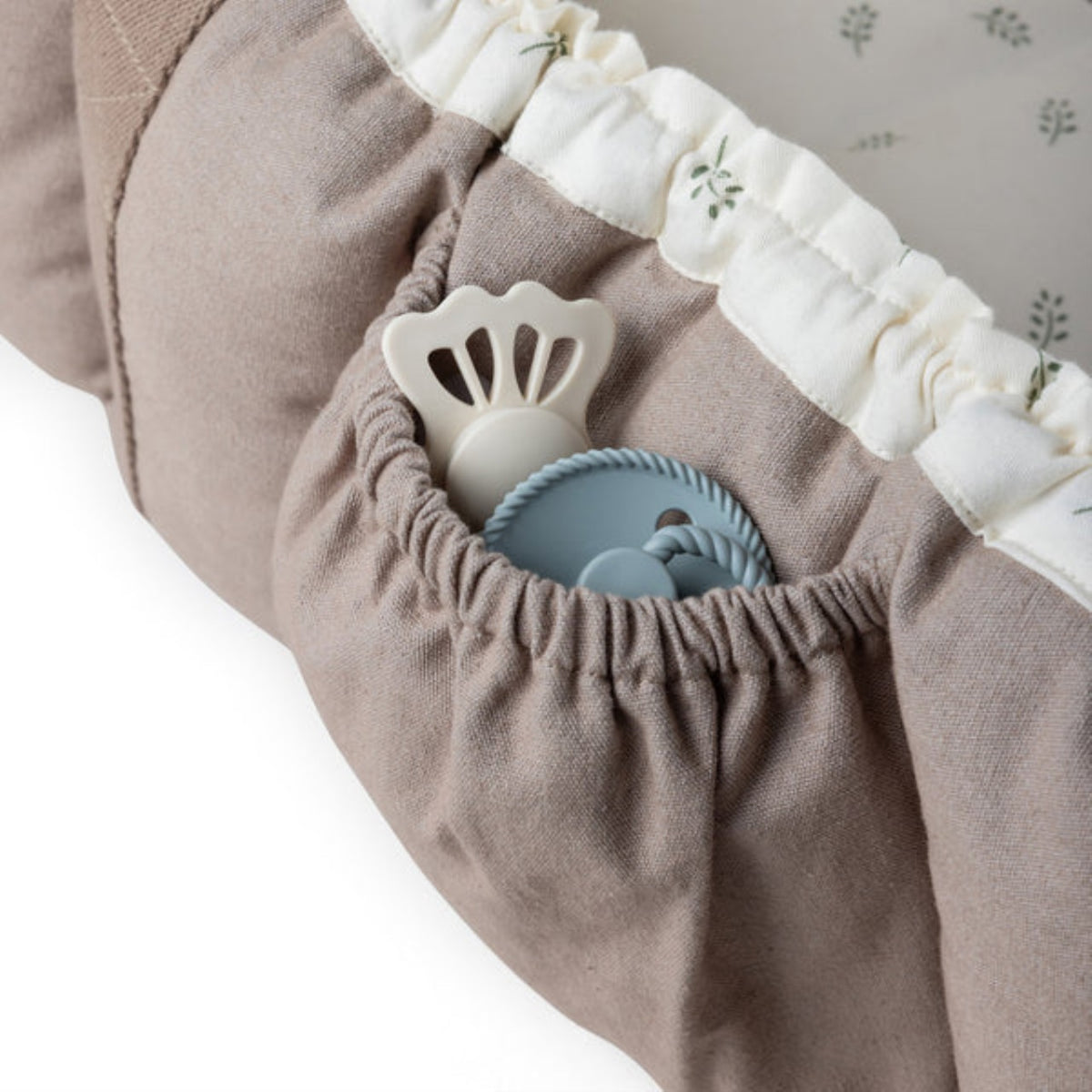 Sebra Babynestchen 3in1 Uni/Print Sophora Leaves