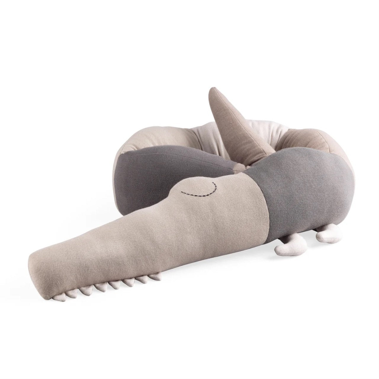 Sebra Serpent de lit tricoté, Sleepy Croc Seabreeze Beige
