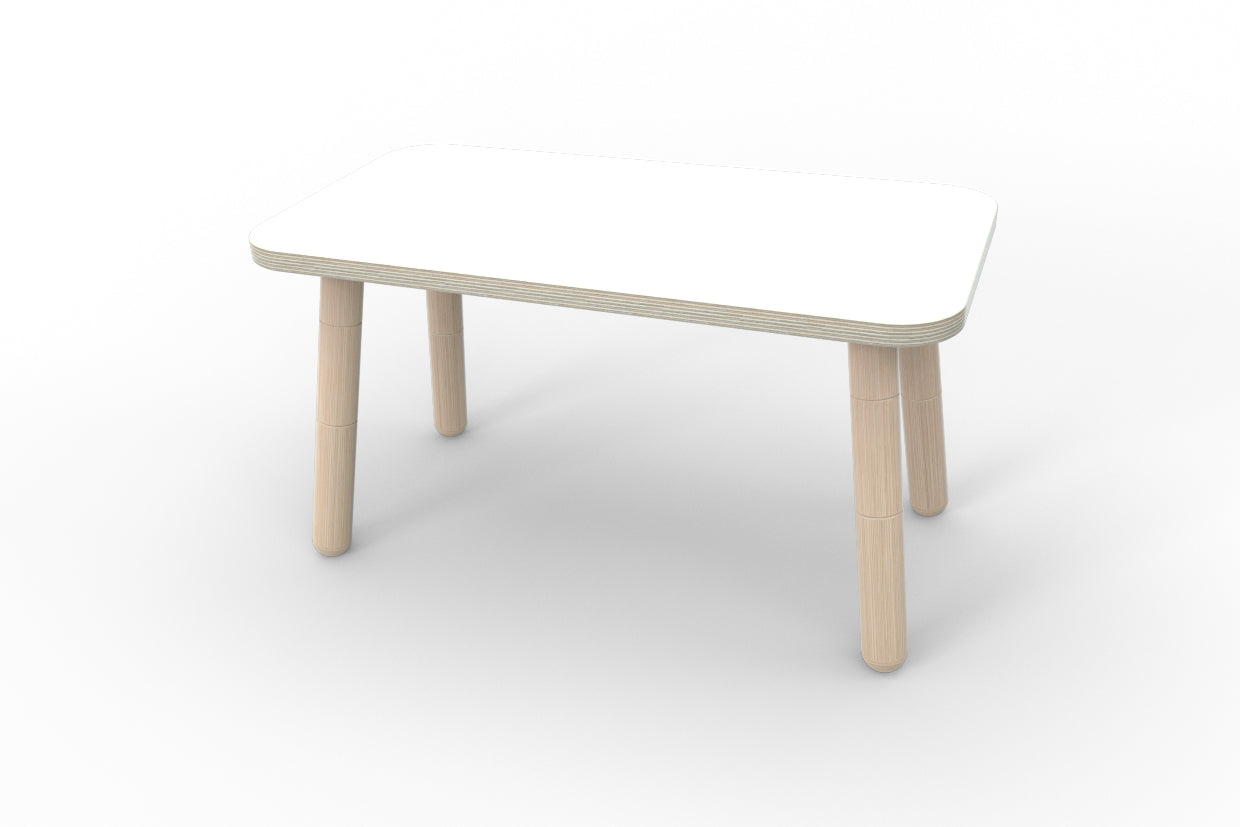 Pure Position Banc pour enfants growing table blanc pur
