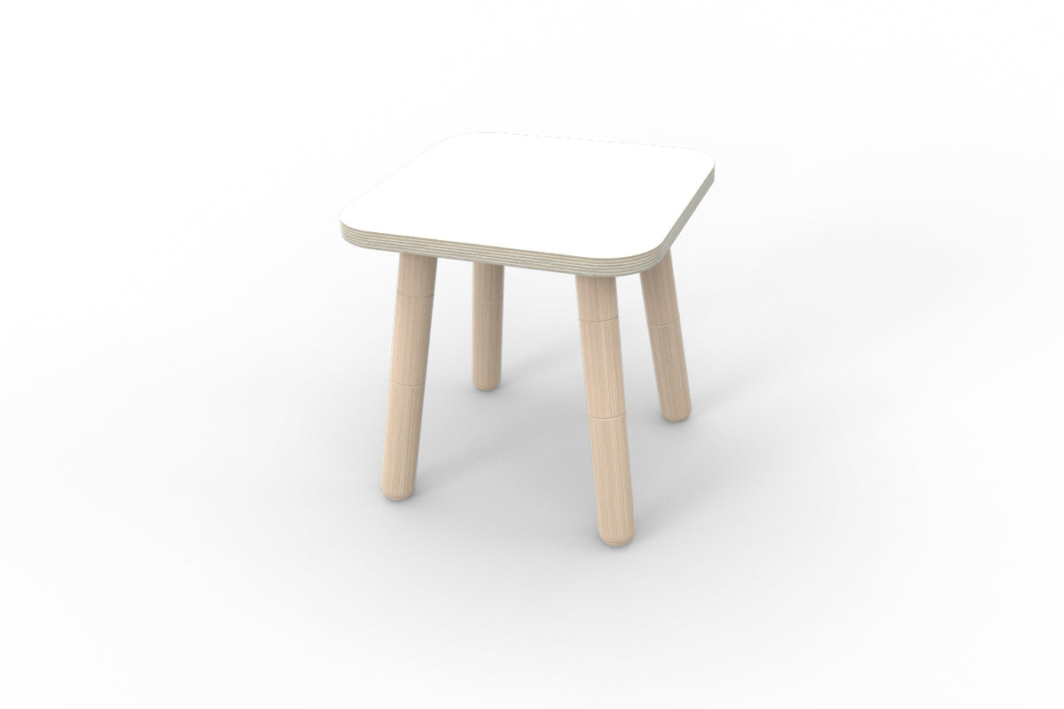 Pure Position Kinderhocker growing table Reinweiss