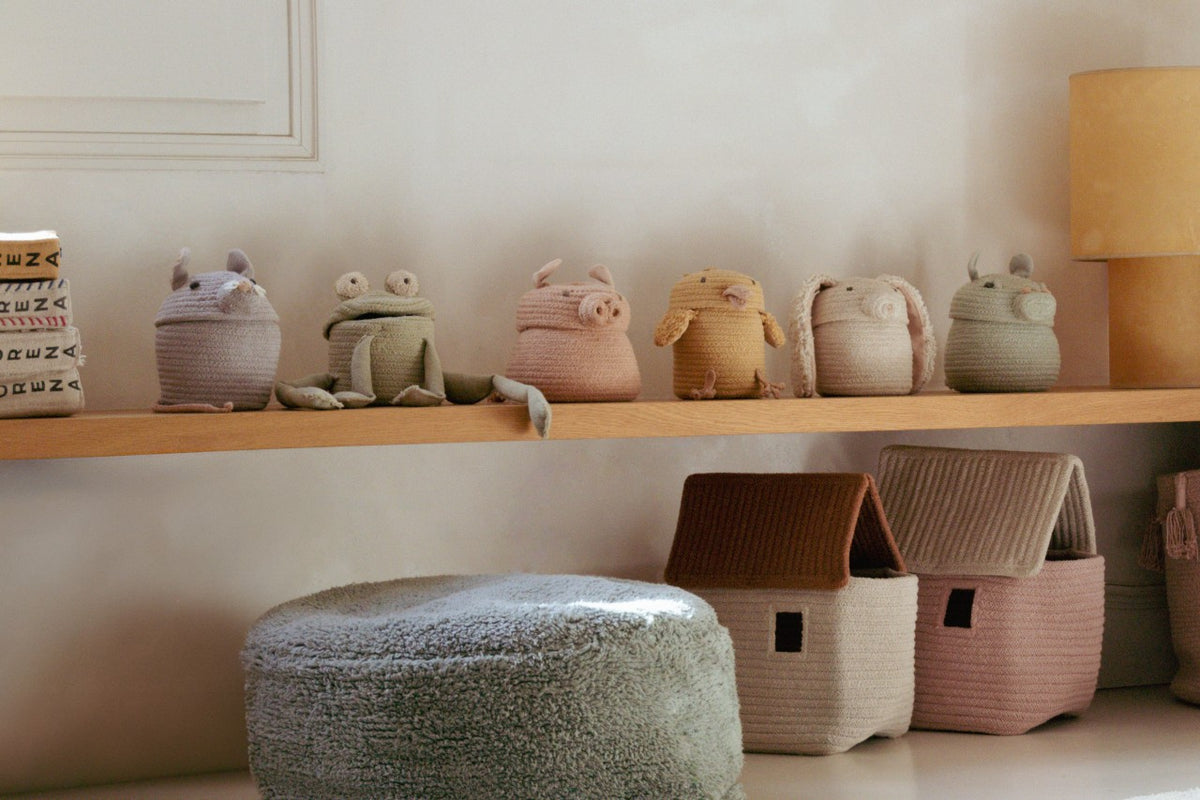 Lorena Canals Mini panier Henry the Hippo