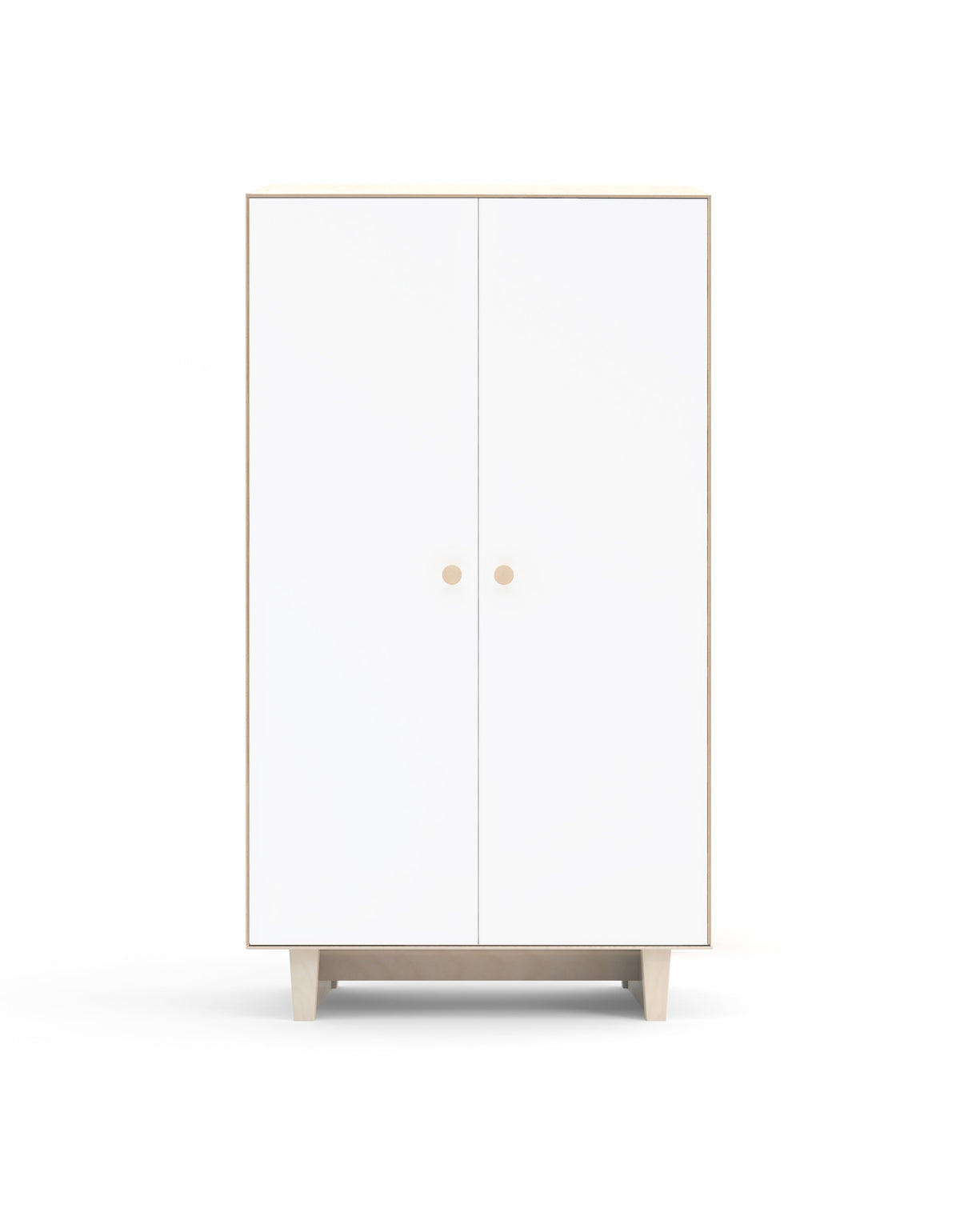 Oeuf NYC Rhea closet, birch / white