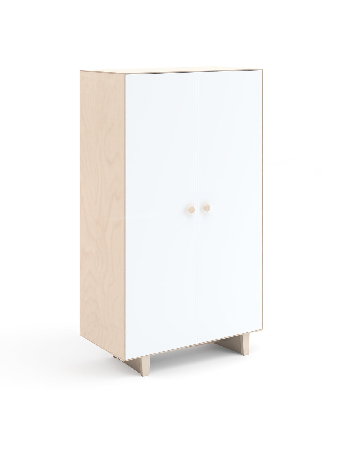 Oeuf NYC Rhea closet, birch / white