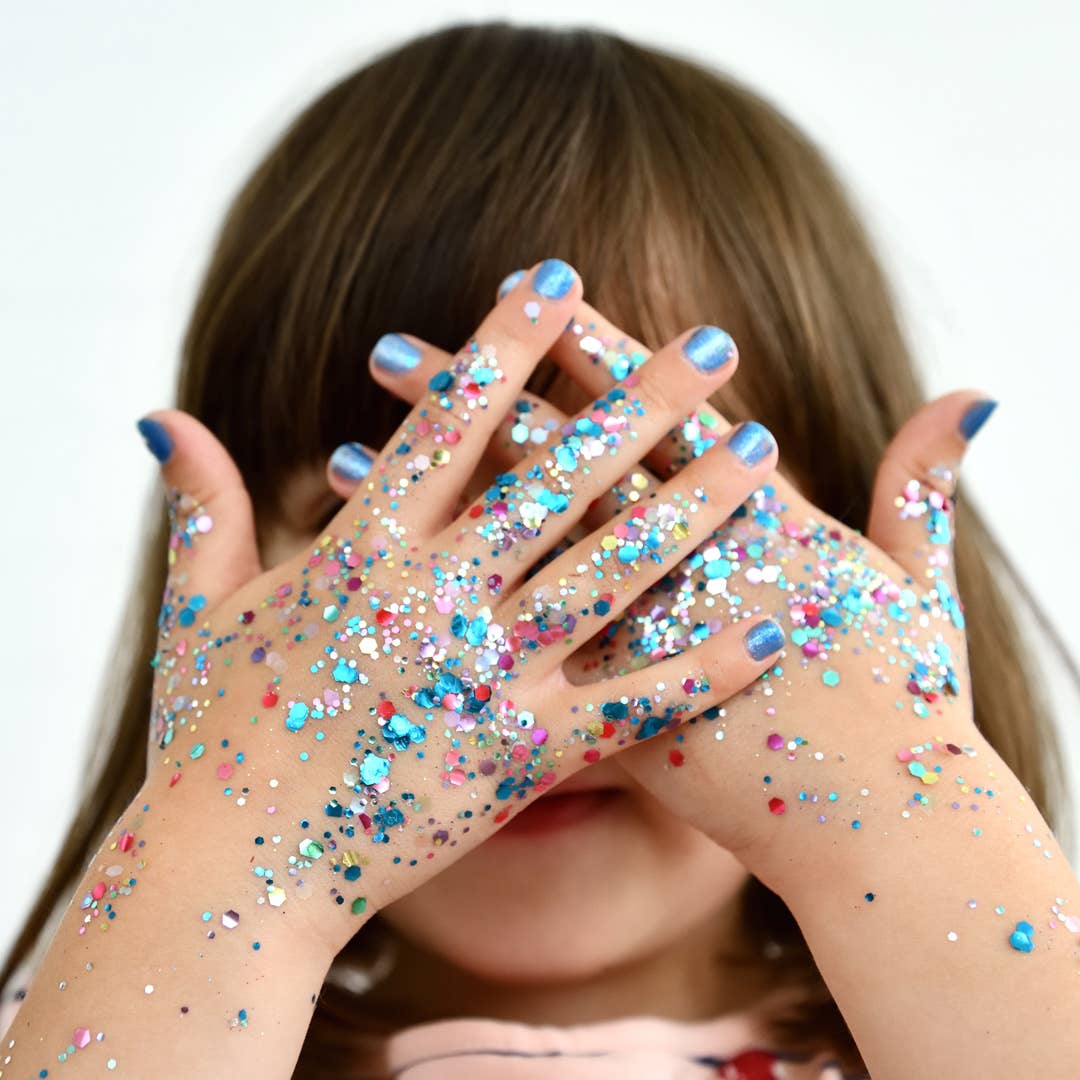 No Nasties Kids Nail Polish Mermaid Blue