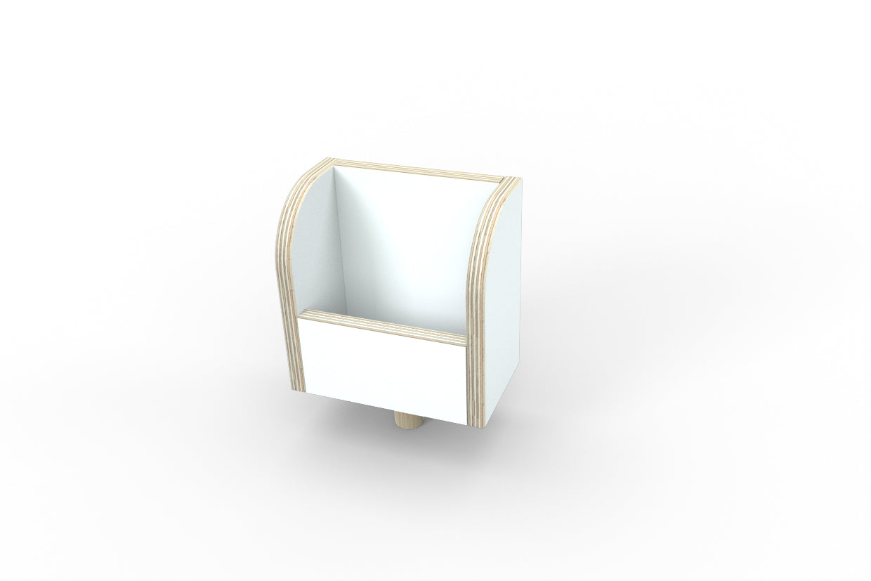 Pure Position Bloc-notes blanc pur