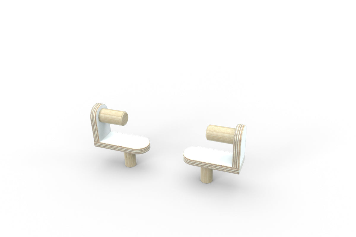Pure Position paper roll holder natural birch