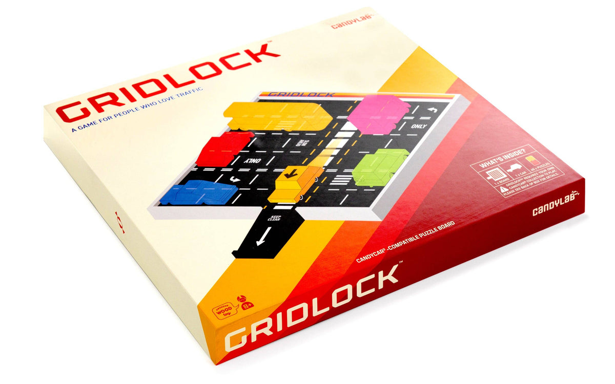 GRIDLOCK Puzzle-Spielbrett
