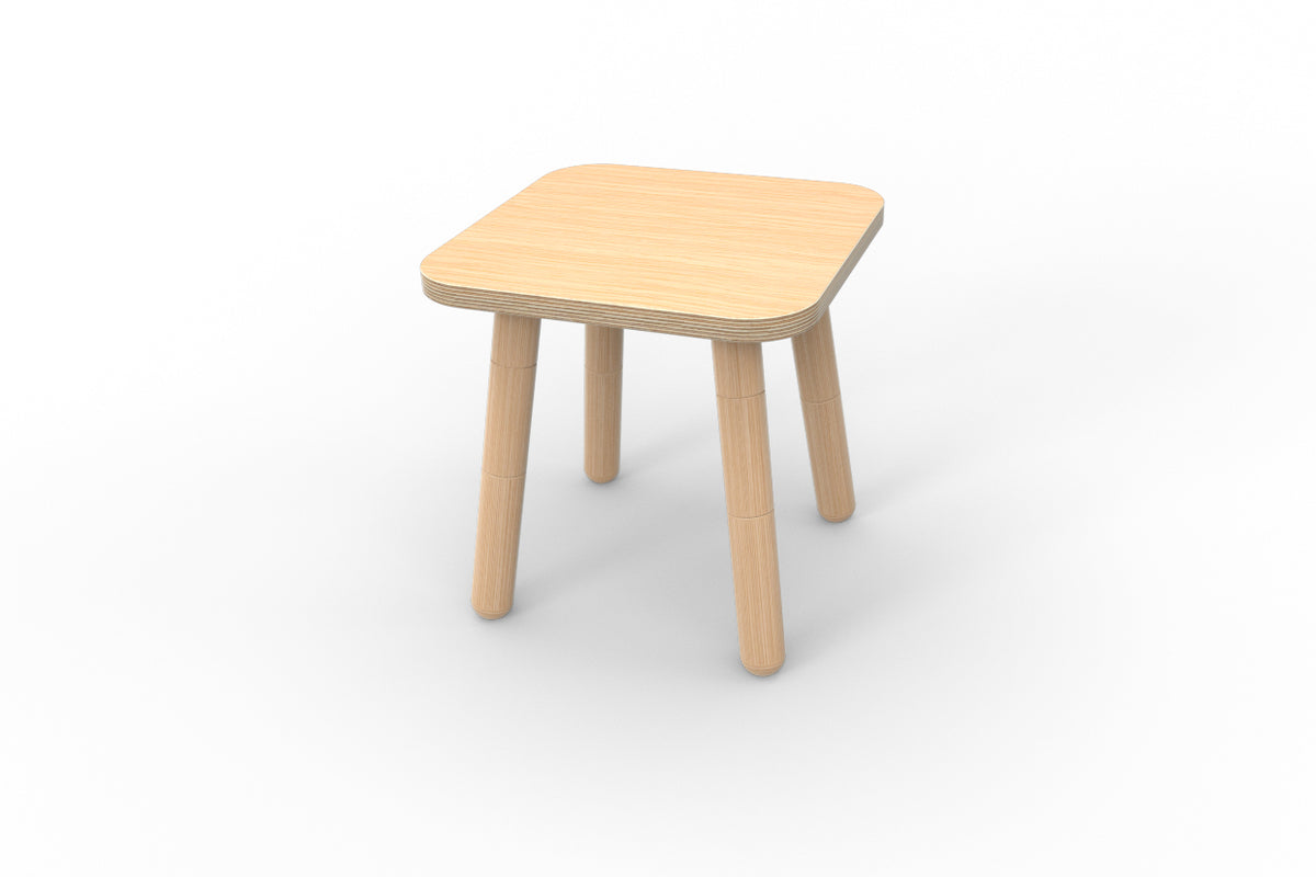 Pure Position children's stool growing table oiled beech