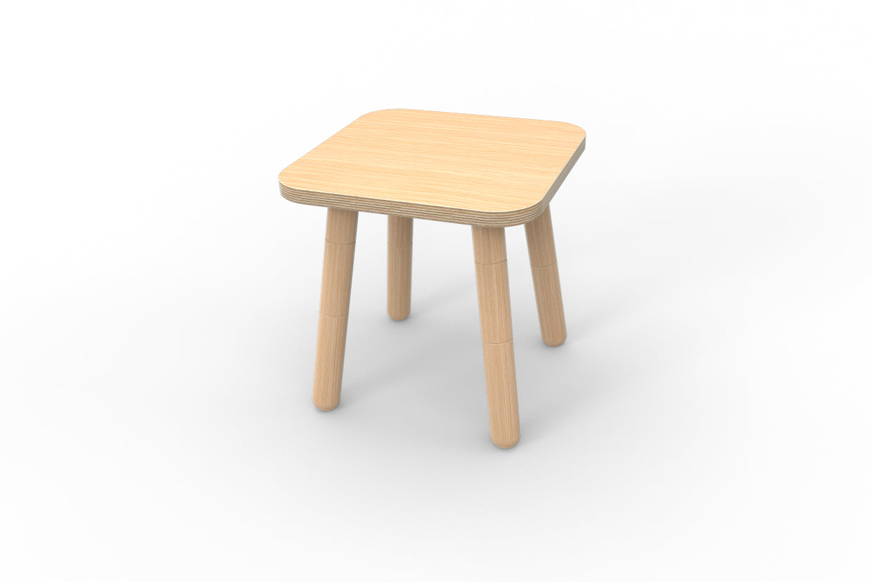 Pure Position Tabouret enfant growing table hêtre huilé
