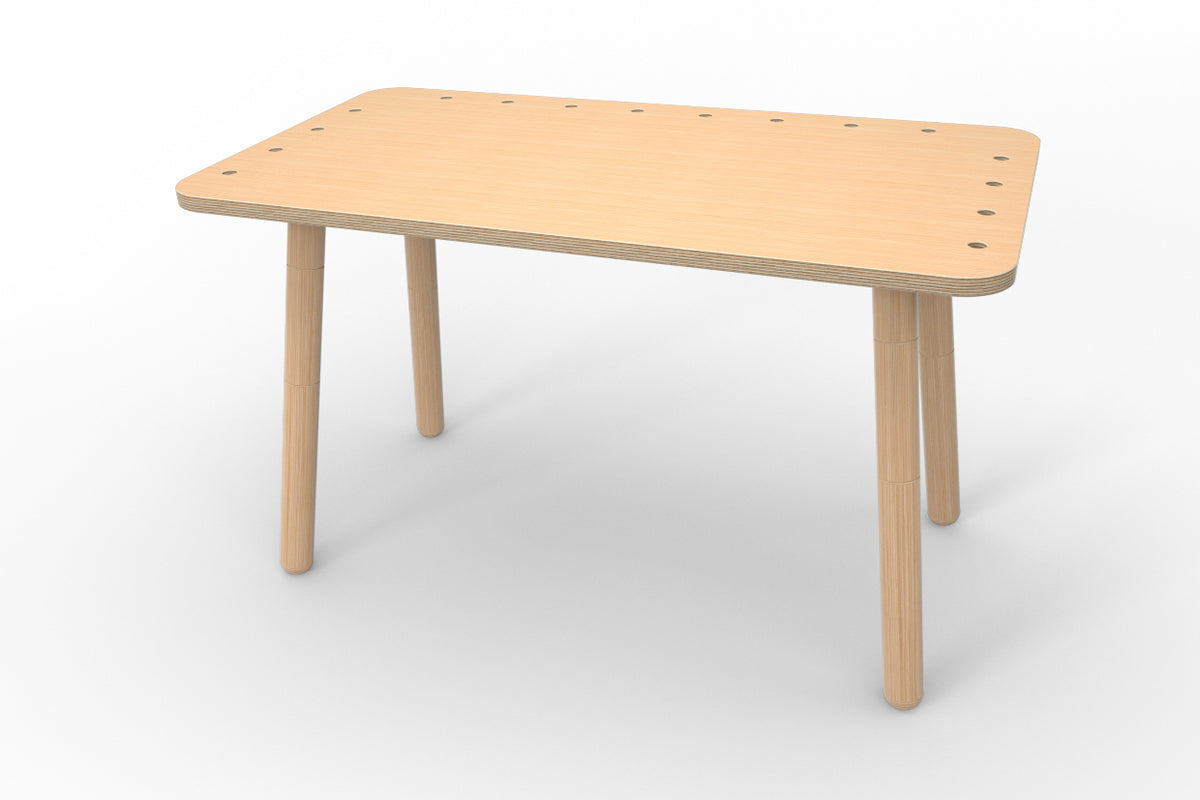 Pure Position growing table Children's desk pure white
