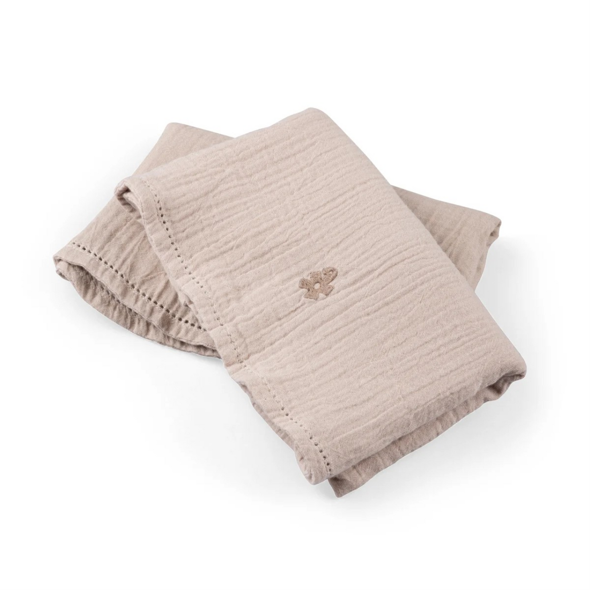 Fasciatoio Sebra, set di 2 mussole Seabreeze Beige