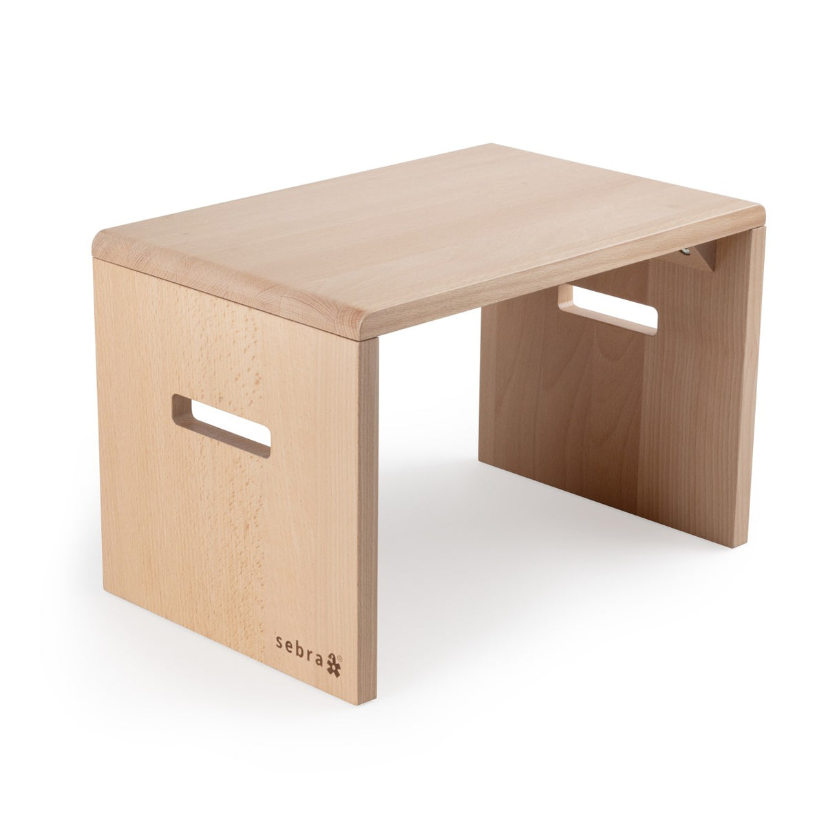 Sebra step stool Classic Wooden edition