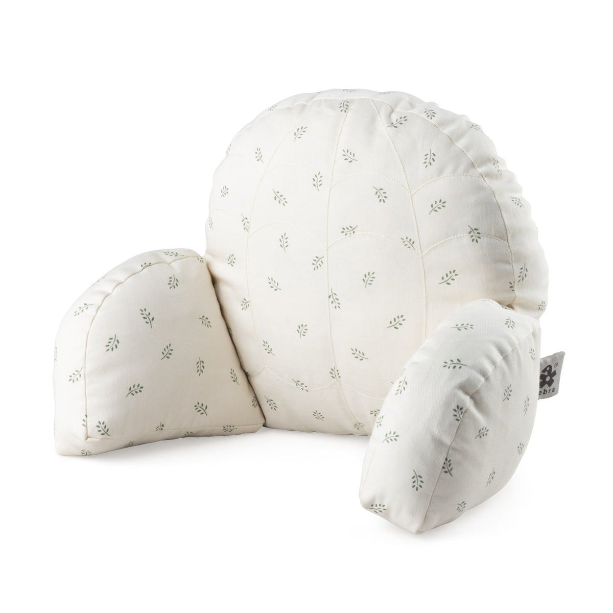 Sebra Coussin pour poussette, kapok, Sophora Leaves Blossom Pink