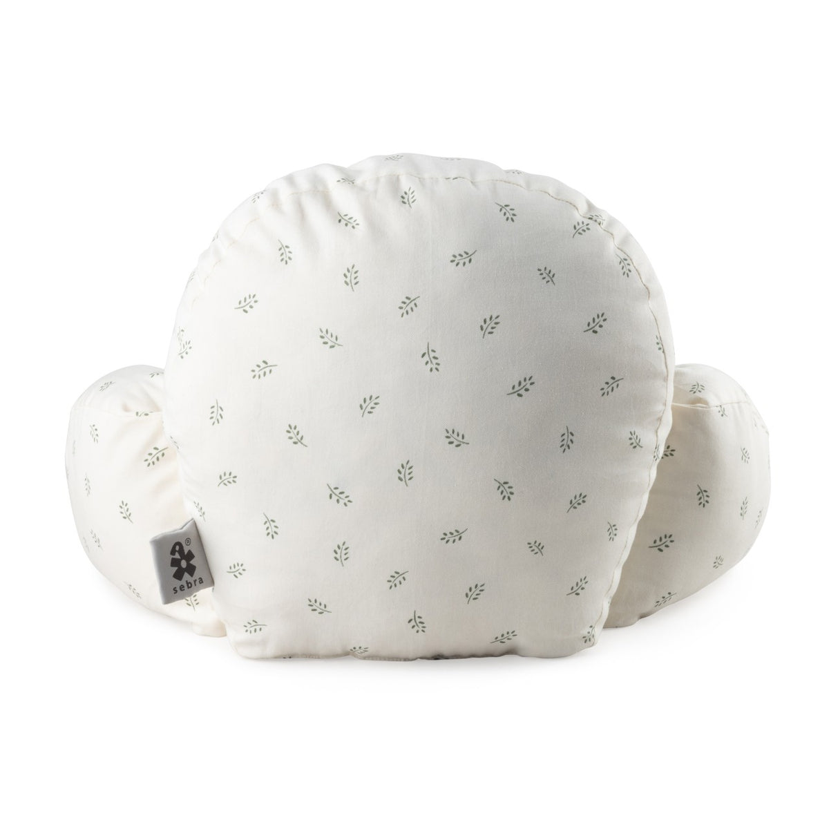 Sebra Coussin pour poussette, kapok, Sophora Leaves Blossom Pink