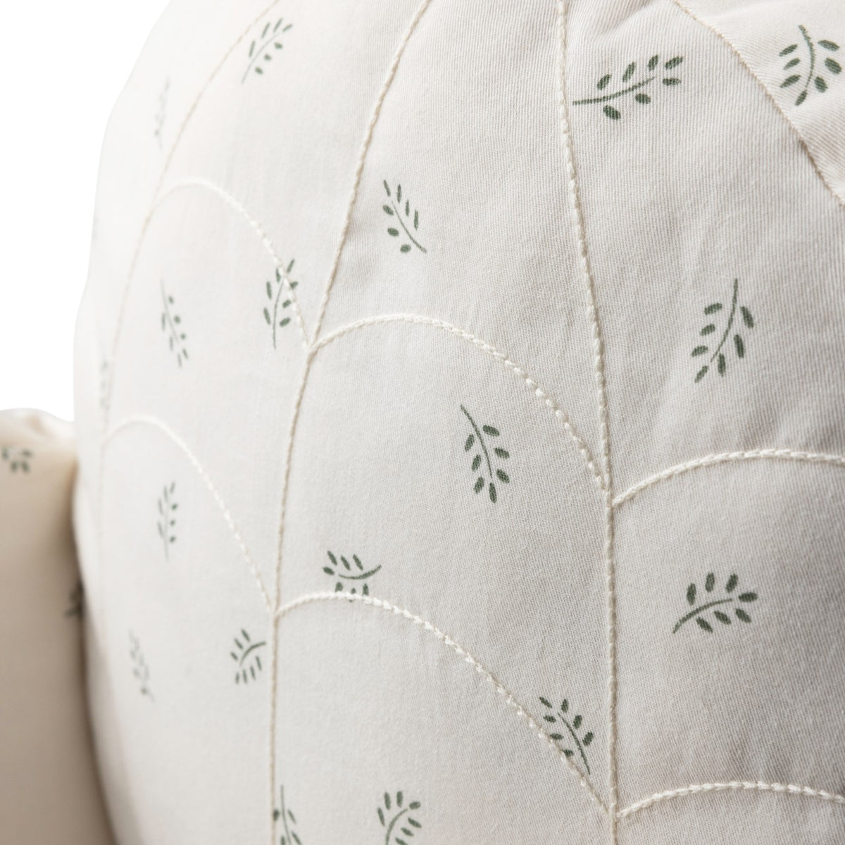 Sebra Coussin pour poussette, kapok, Sophora Leaves Blossom Pink