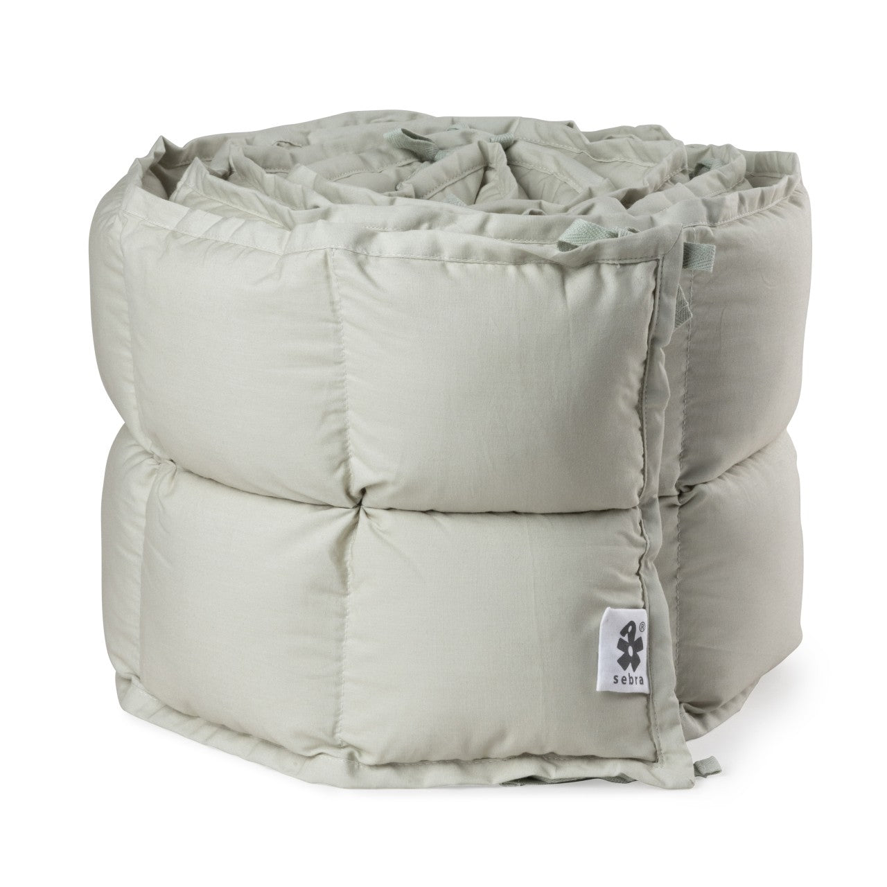 Sebra Bettnestchen, Kapok, Uni Classic Mist Green