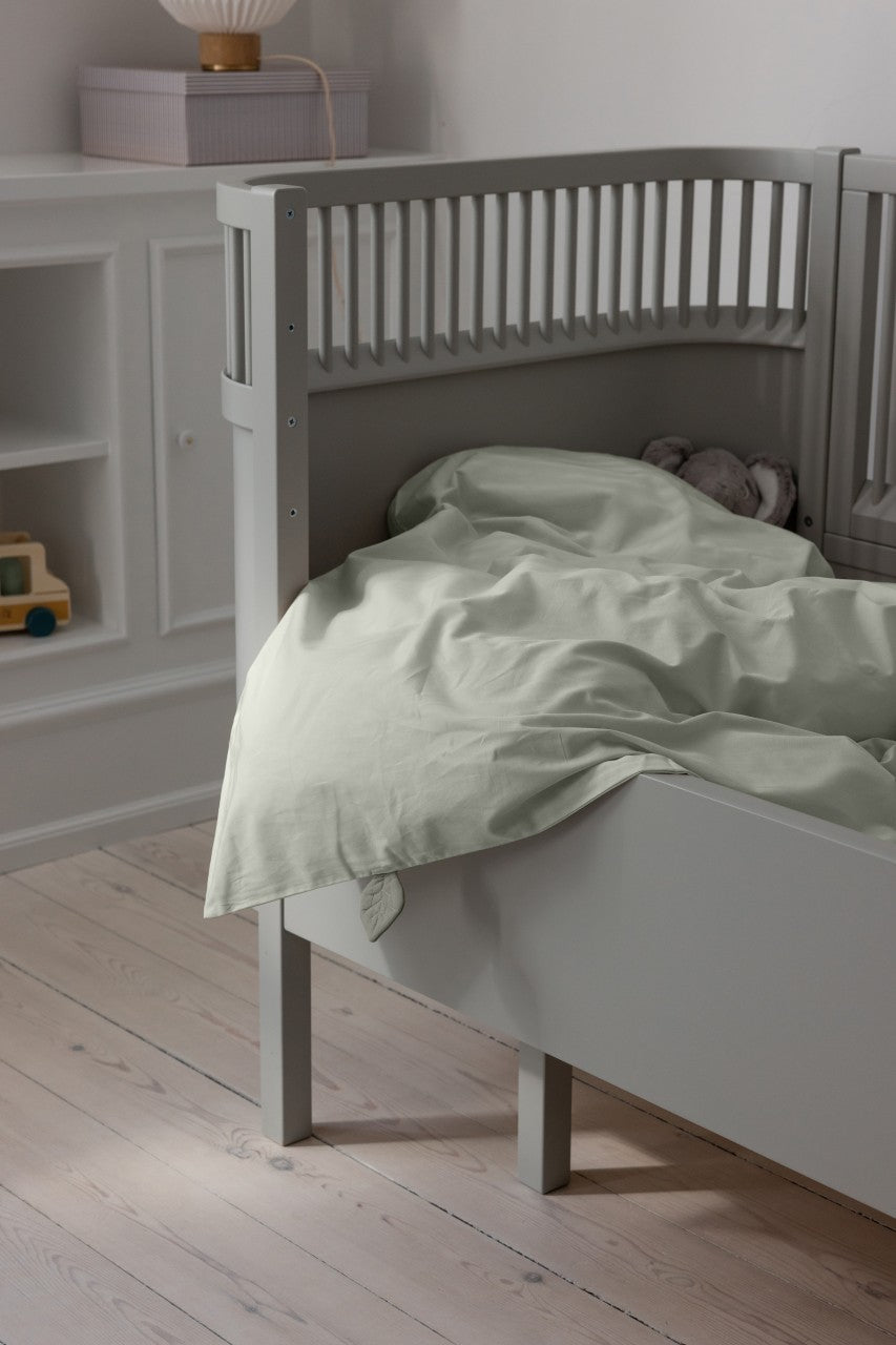 Sebra bedding Uni, Junior Classic Mist Green