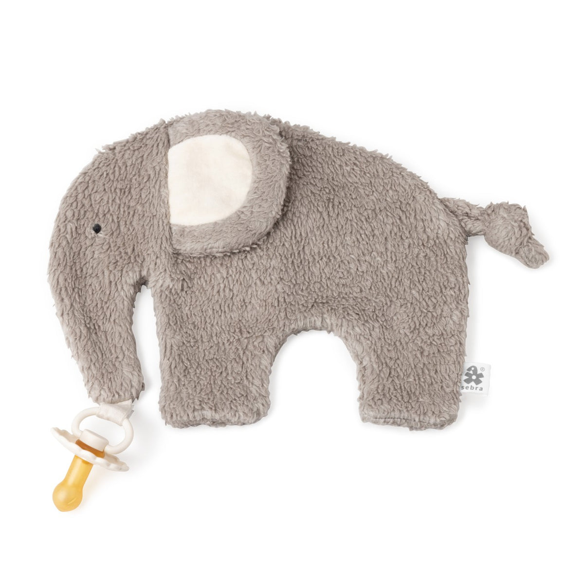 Panno per coccole e portaciuccio Sebra, Fanto Classic Grey