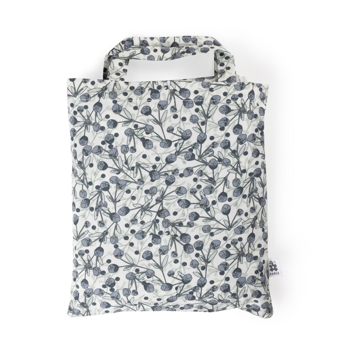 Sebra, linge de lit, bébé, imprimé bleu olive classique