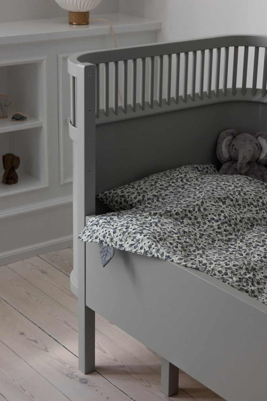 Sebra bedding Print, Junior Classic Blue Olive