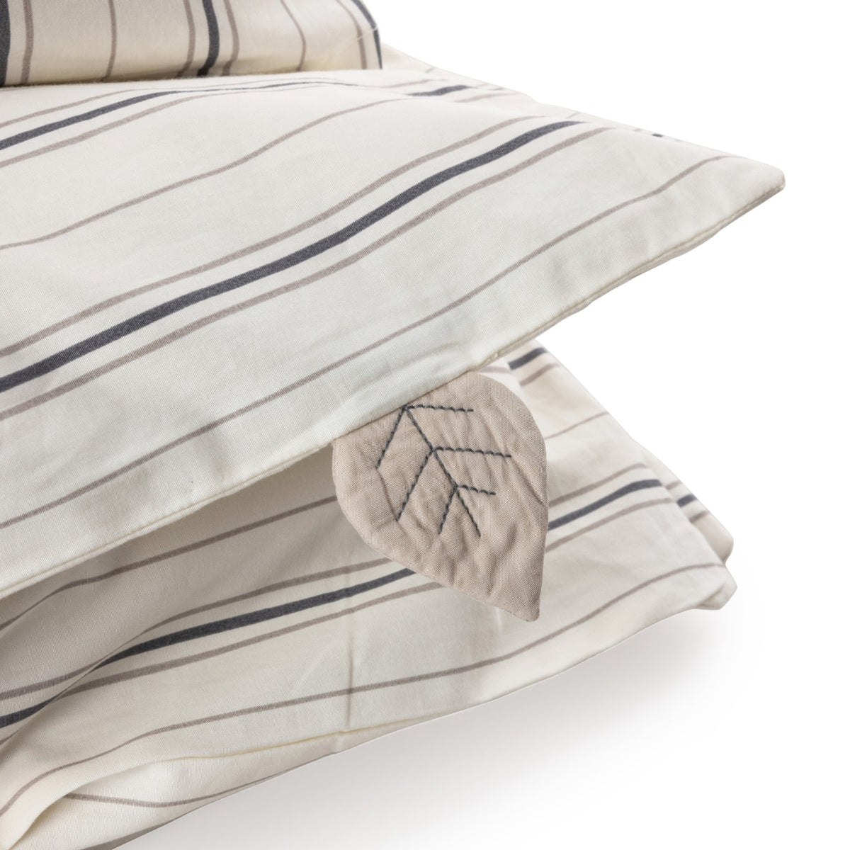 Sebra bedding Print, Junior Classic Cream Stripe
