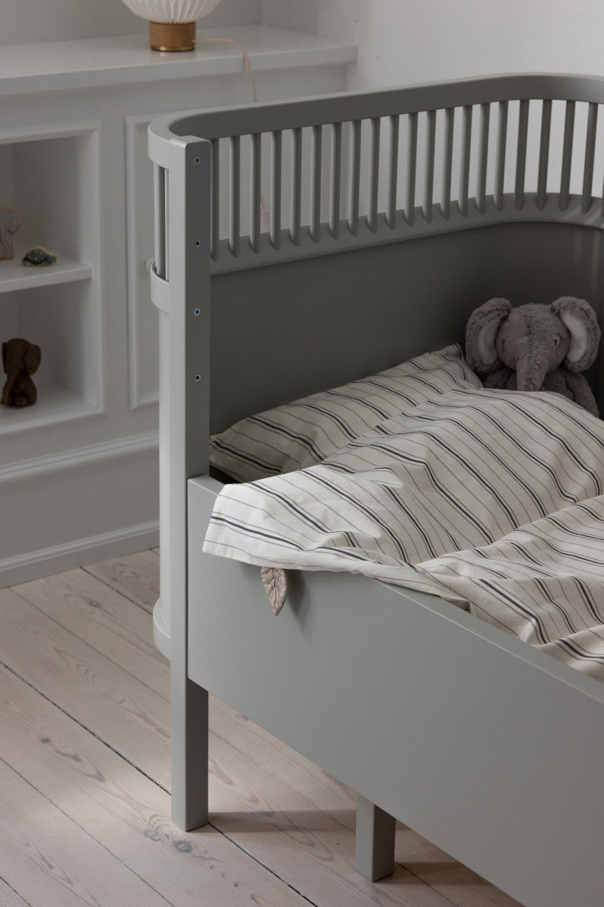 Sebra bedding Print, Junior Classic Cream Stripe