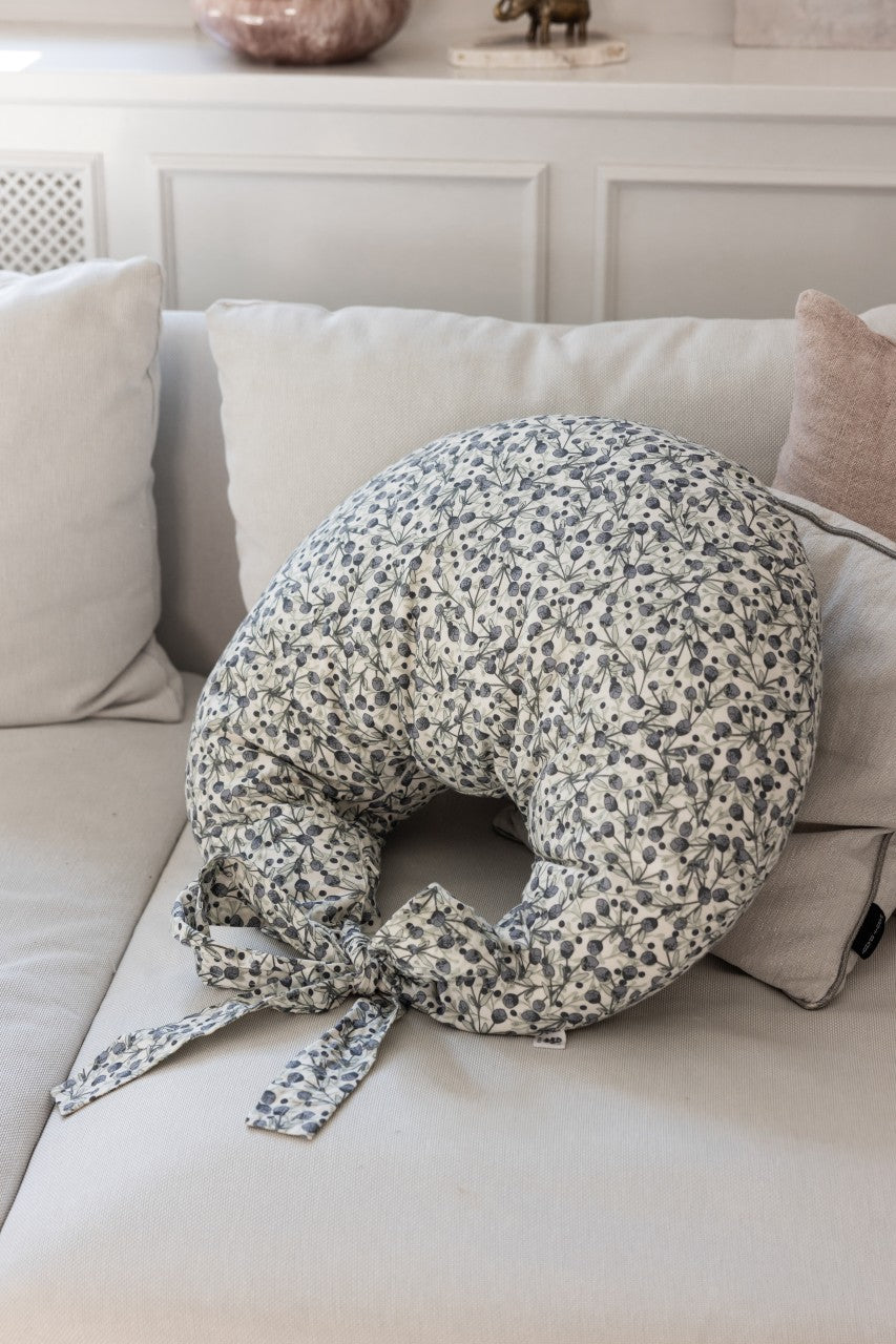 Sebra Coussinet d'allaitement, coton bio Classic Blue Olive