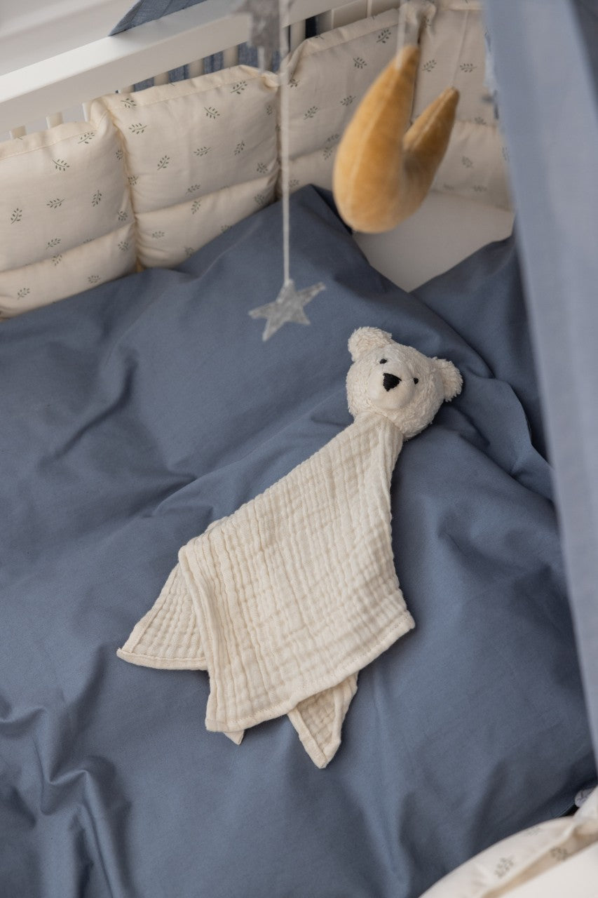 Sebra bedding Uni, Junior Classic Forest Lake Blue