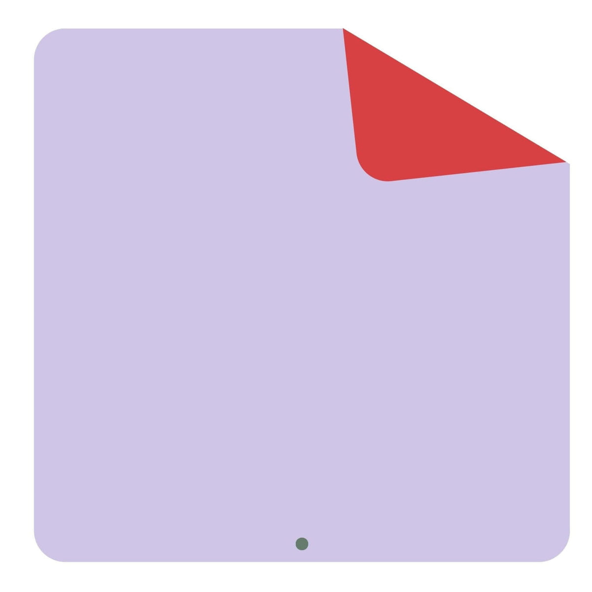 Studio HUSKE activity mat square M purple/red