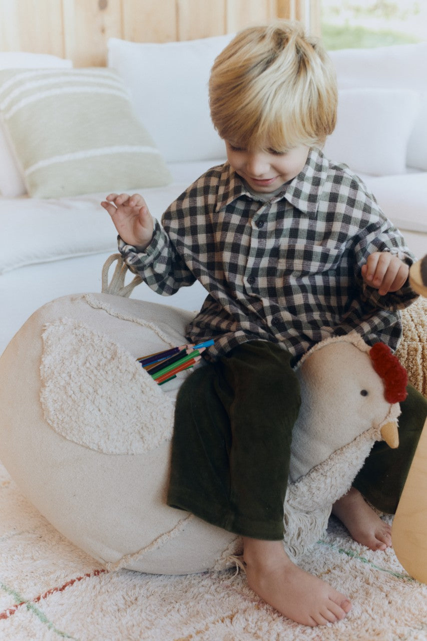 Lorena Canals Pouf Huhn