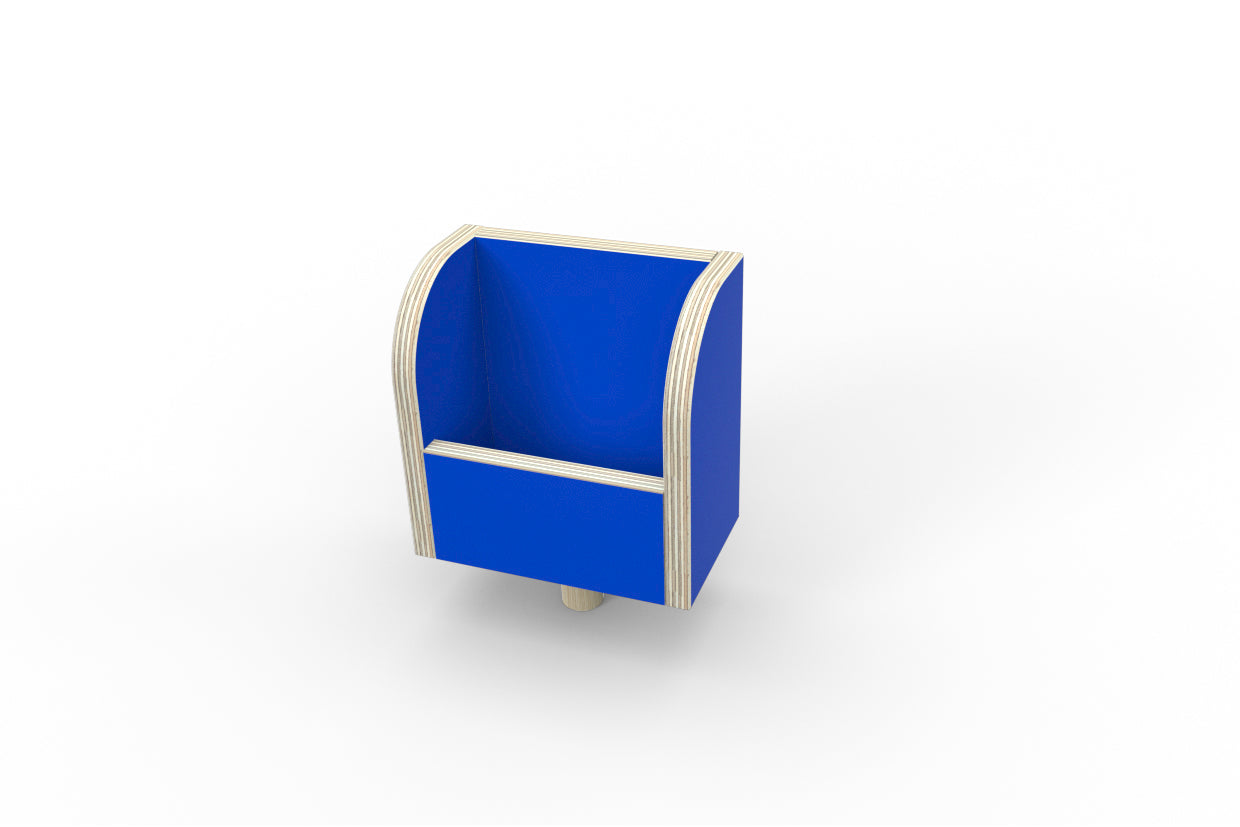 Pure Position Porte-étiquette bleu gentiane